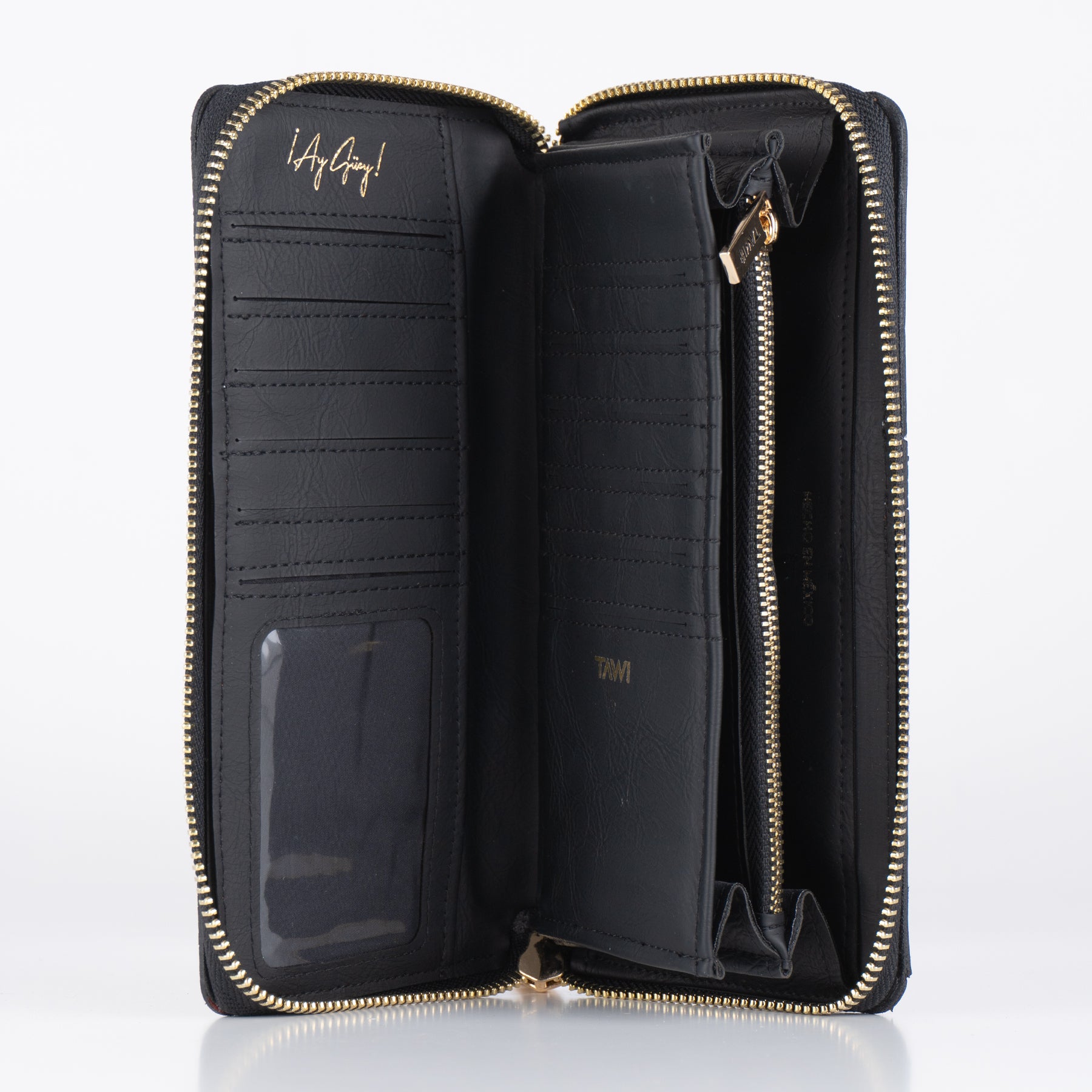 Cartera de piel para mujer Modelo Luna - Colección YOLO