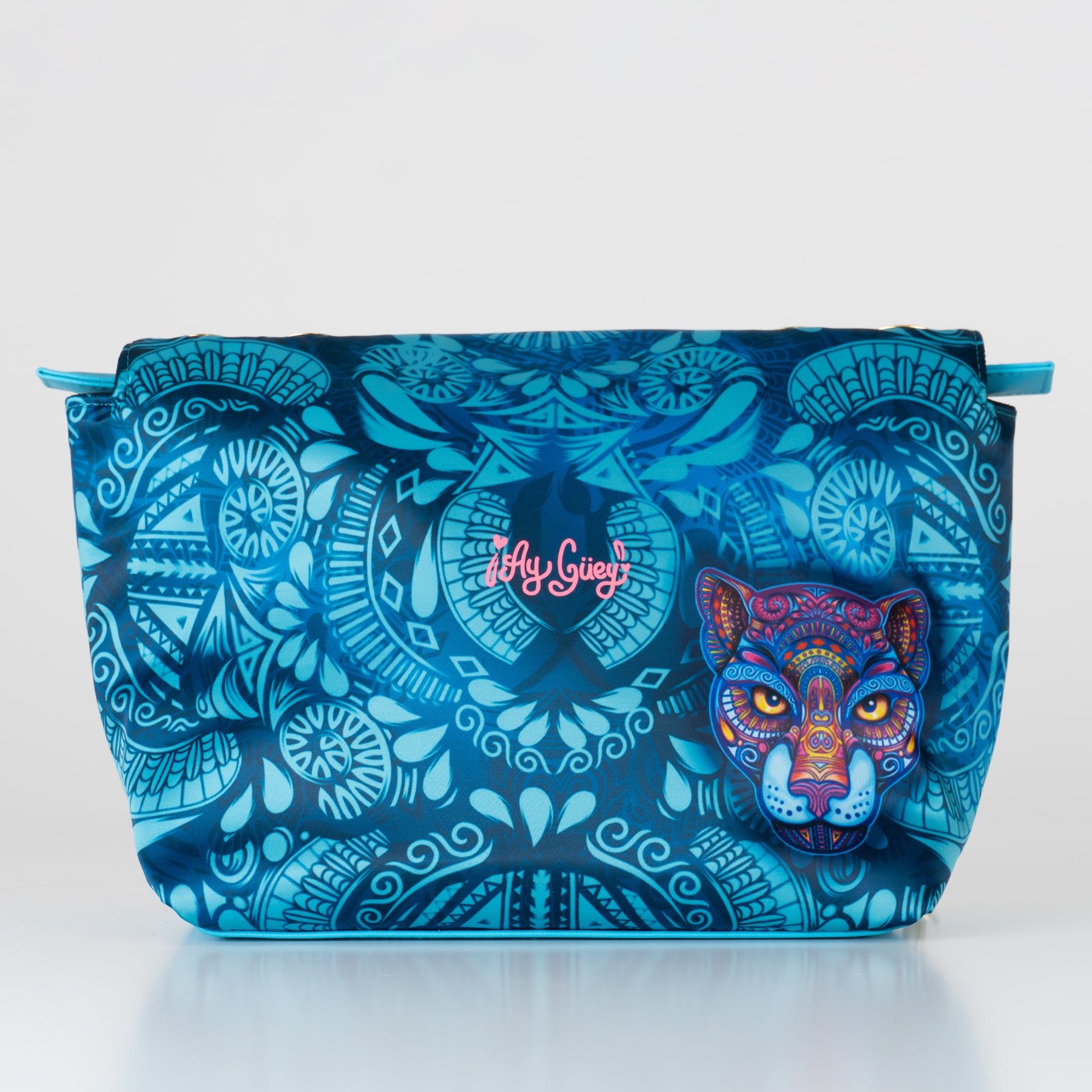 Bolsa Modelo Cross con correa - Colección ENO-JAA TURQUESA
