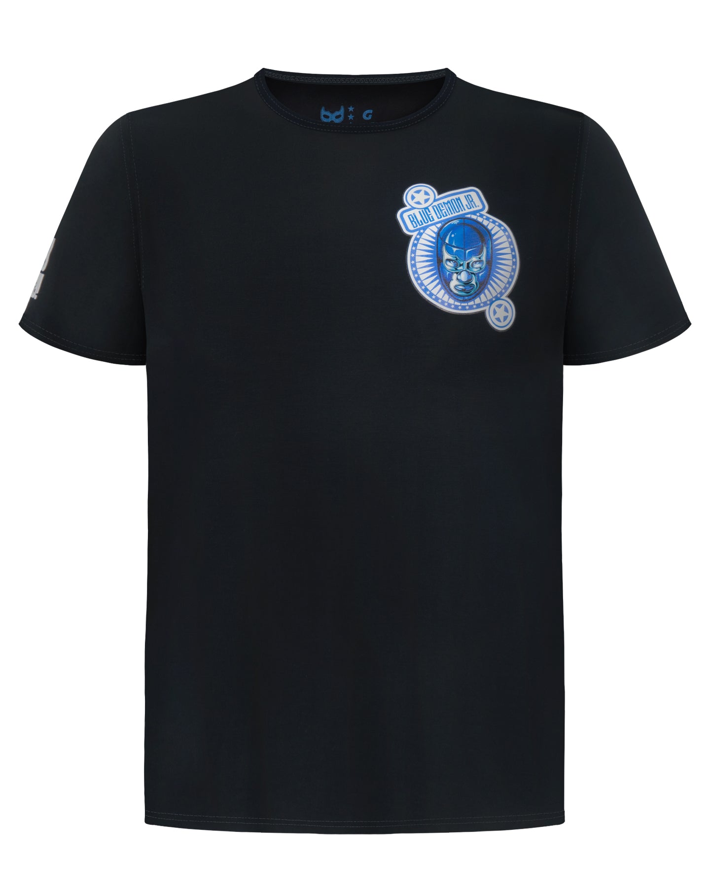 Playera Blue Demon Jr. 11 Estampado Espalda