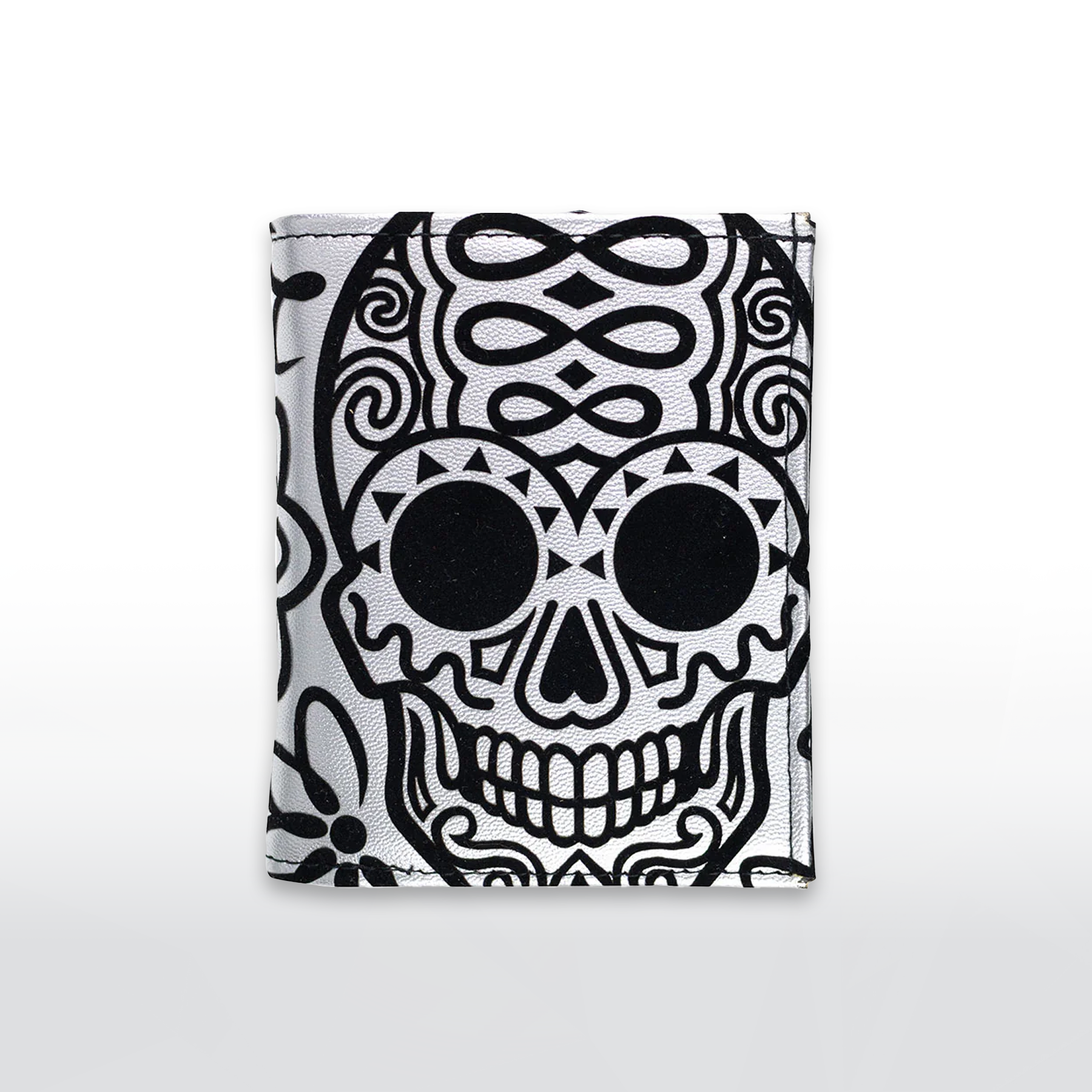 Billetera Chac Mool - Calavera Plata