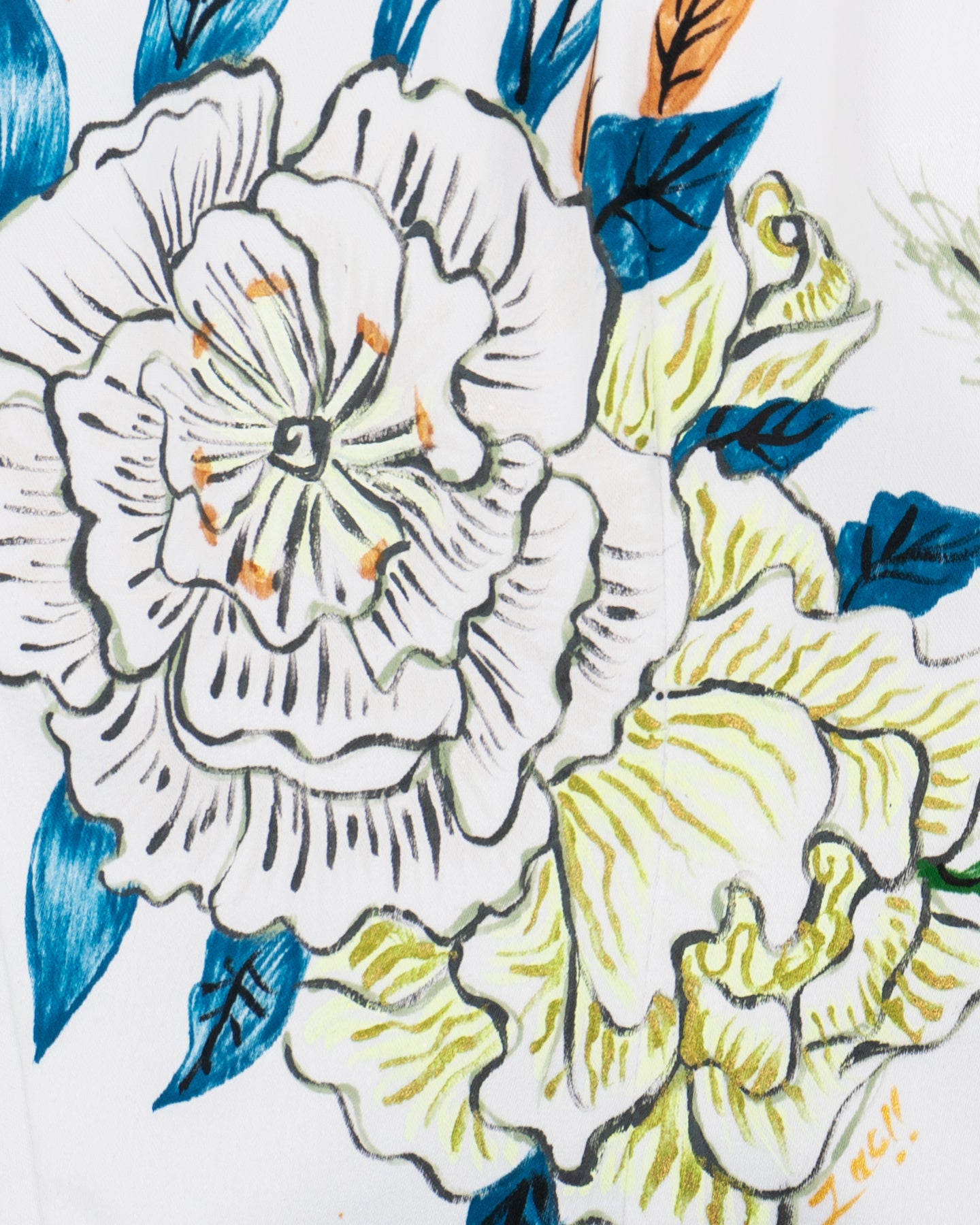 Top Corset Arte Colibrí