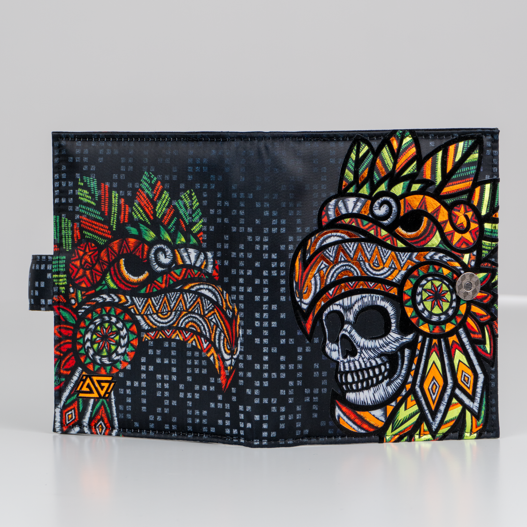 Porta Pasaporte de tela para hombre - Colección ÁGUILA
