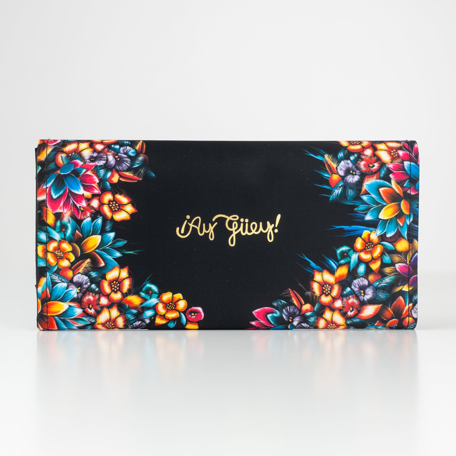 Cartera de tela para mujer color negro - Colección IZAHUATL