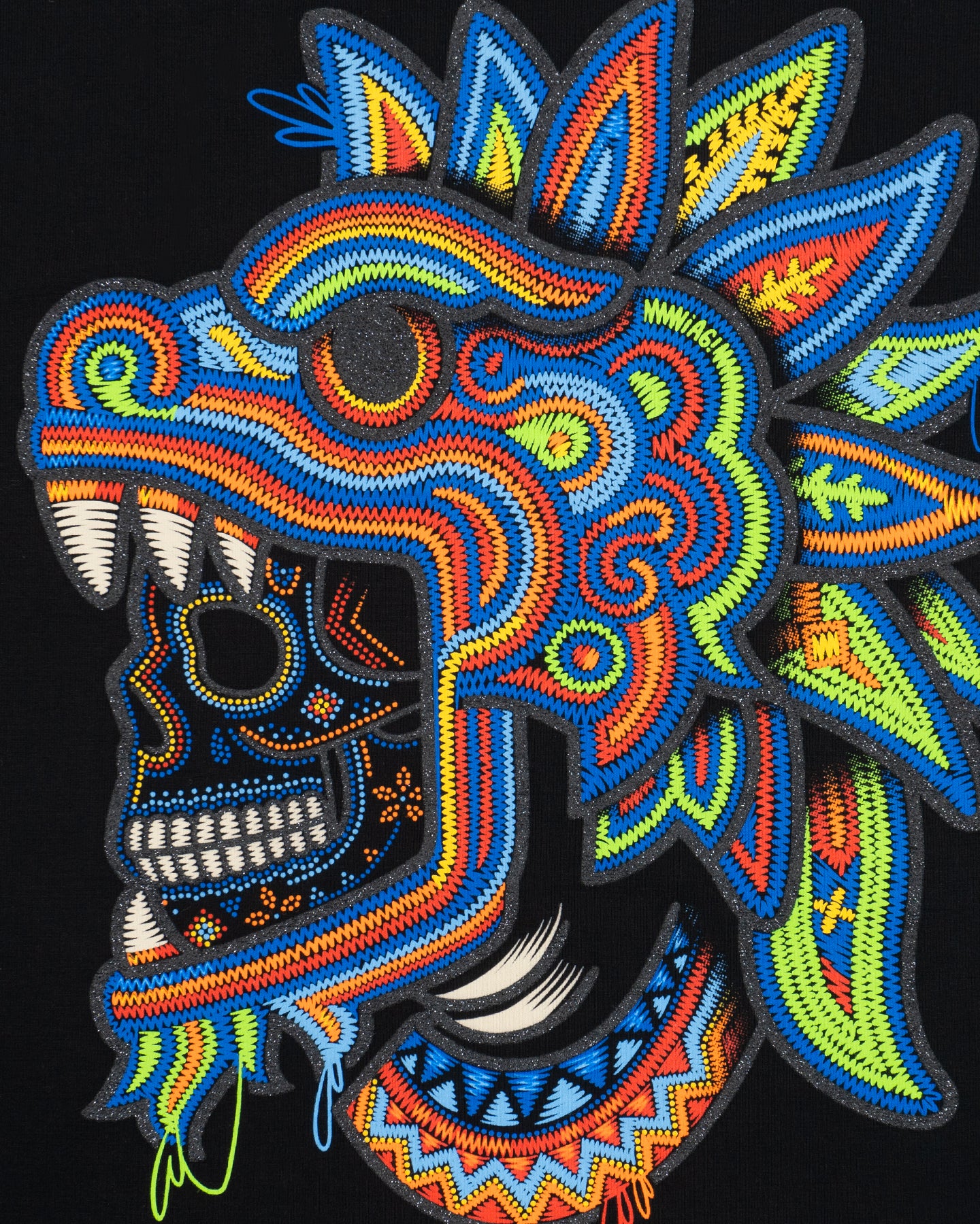 Playera Emplumado Tinta Shimmer