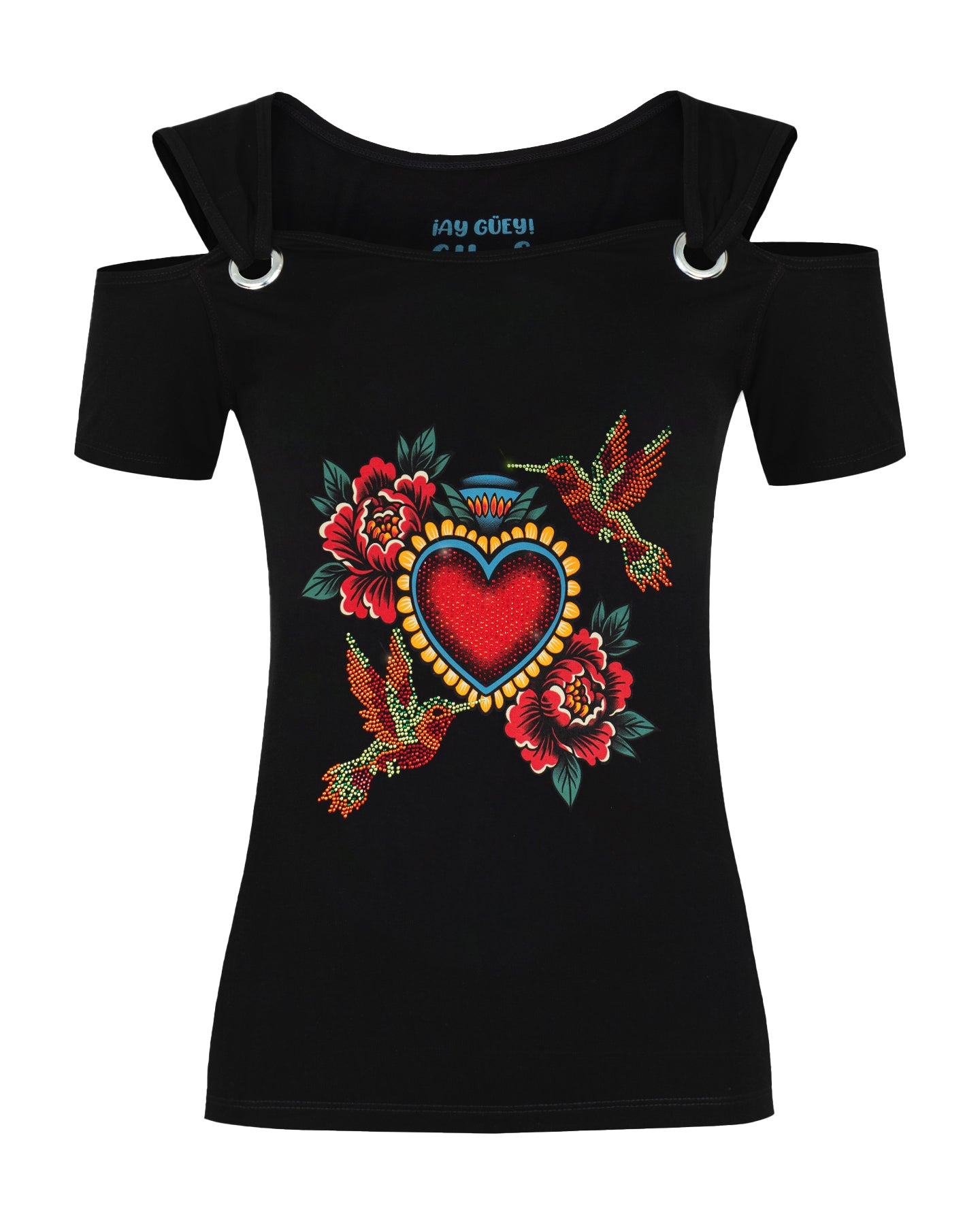 Playera Los Amorosos Pedrería
