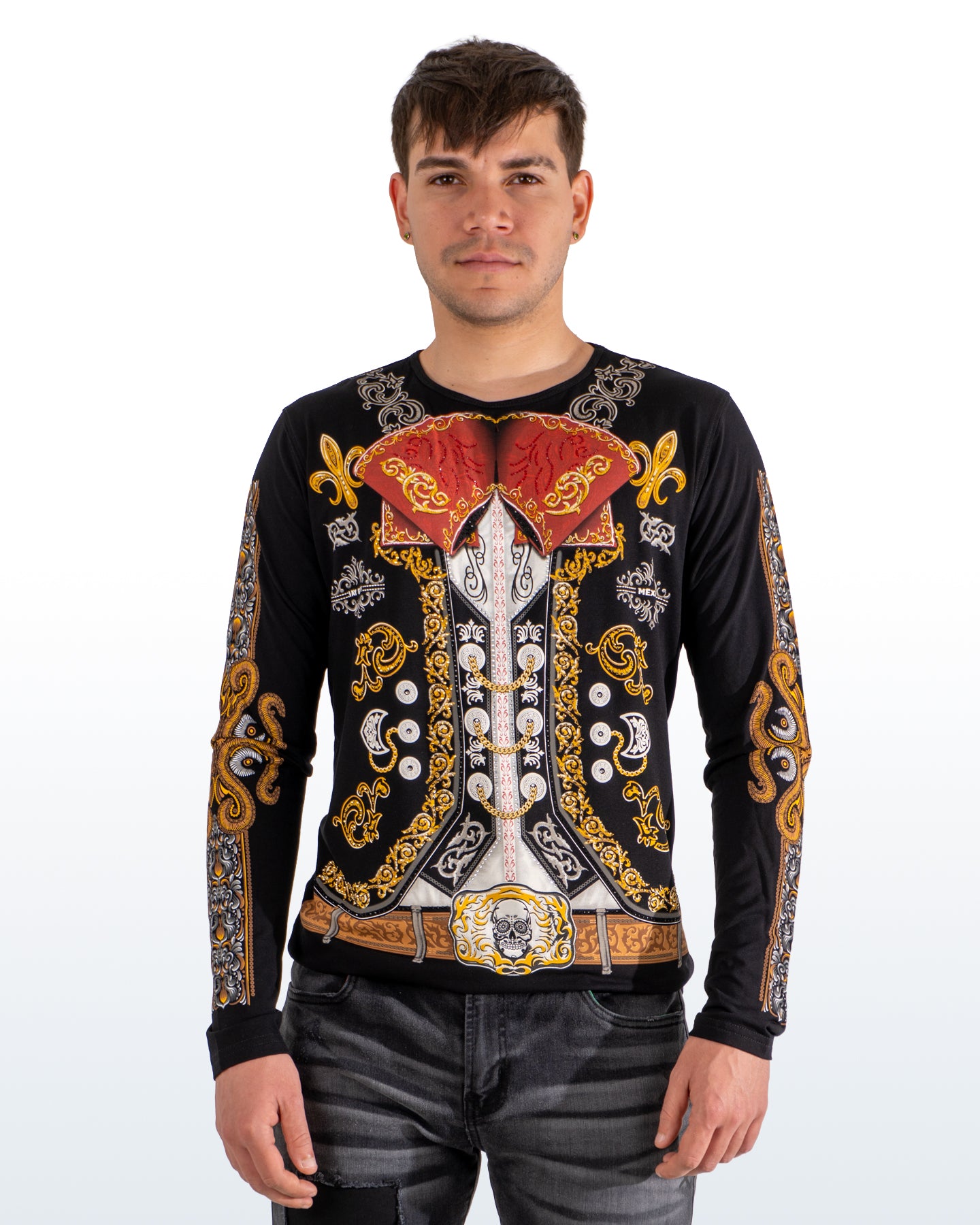 Playera Hombre Mariachi 2025 Pedrería