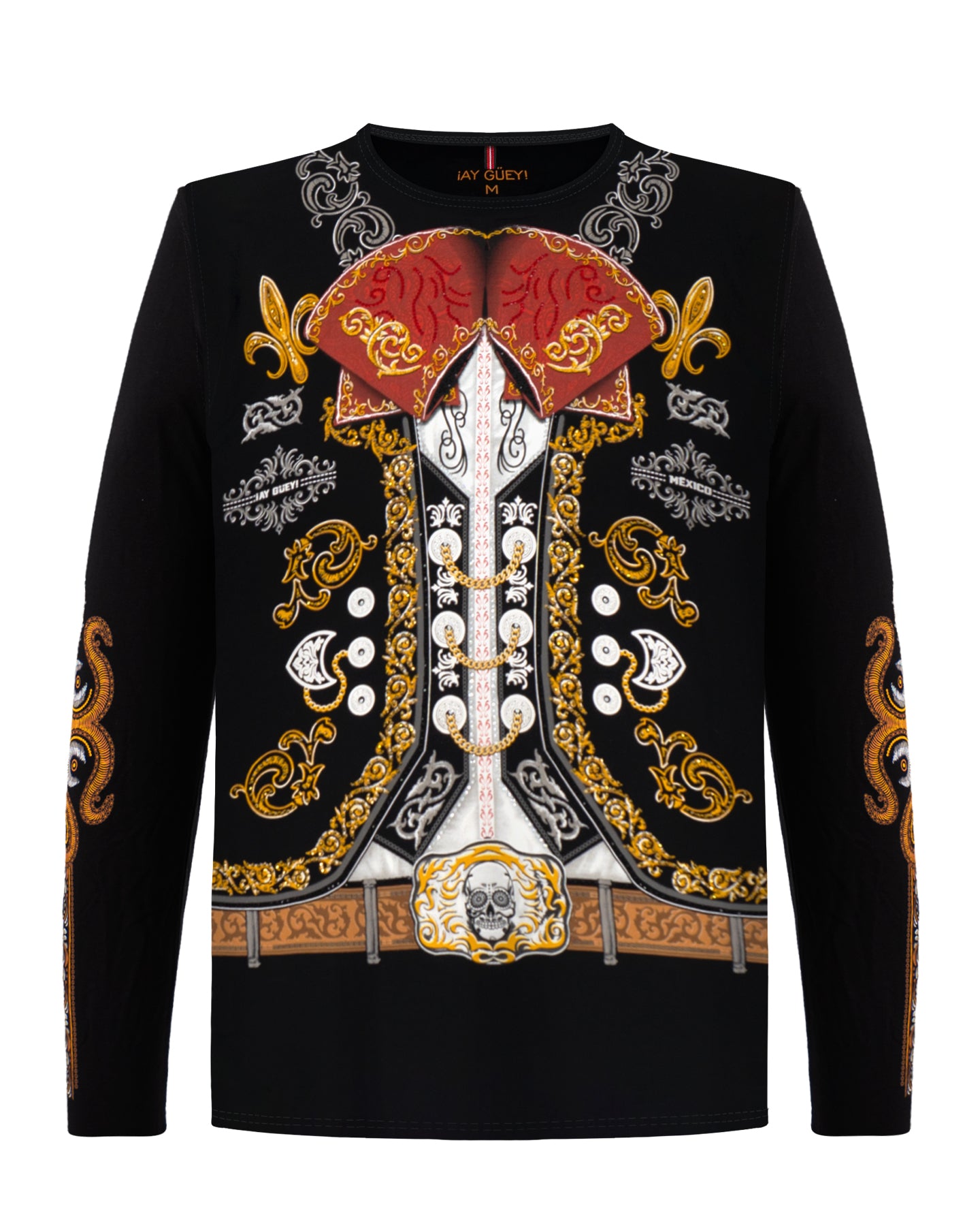 Playera Hombre Mariachi 2025 Pedrería