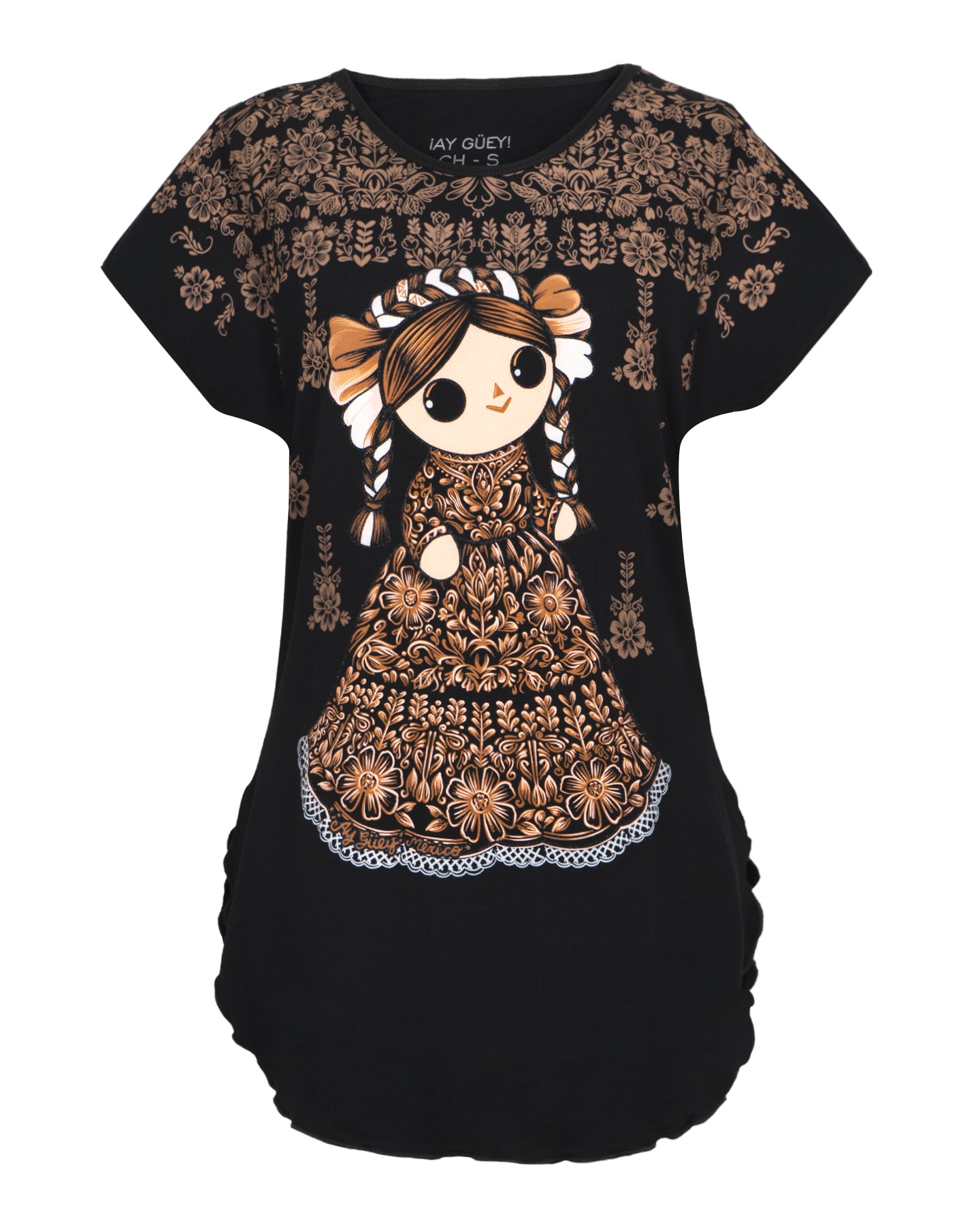 Blusón Mi Morenita Tinta Shimmer