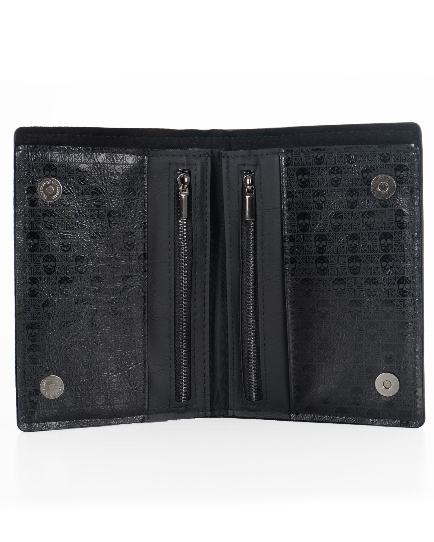 Porta Pasaporte Calavera Felipe Piel