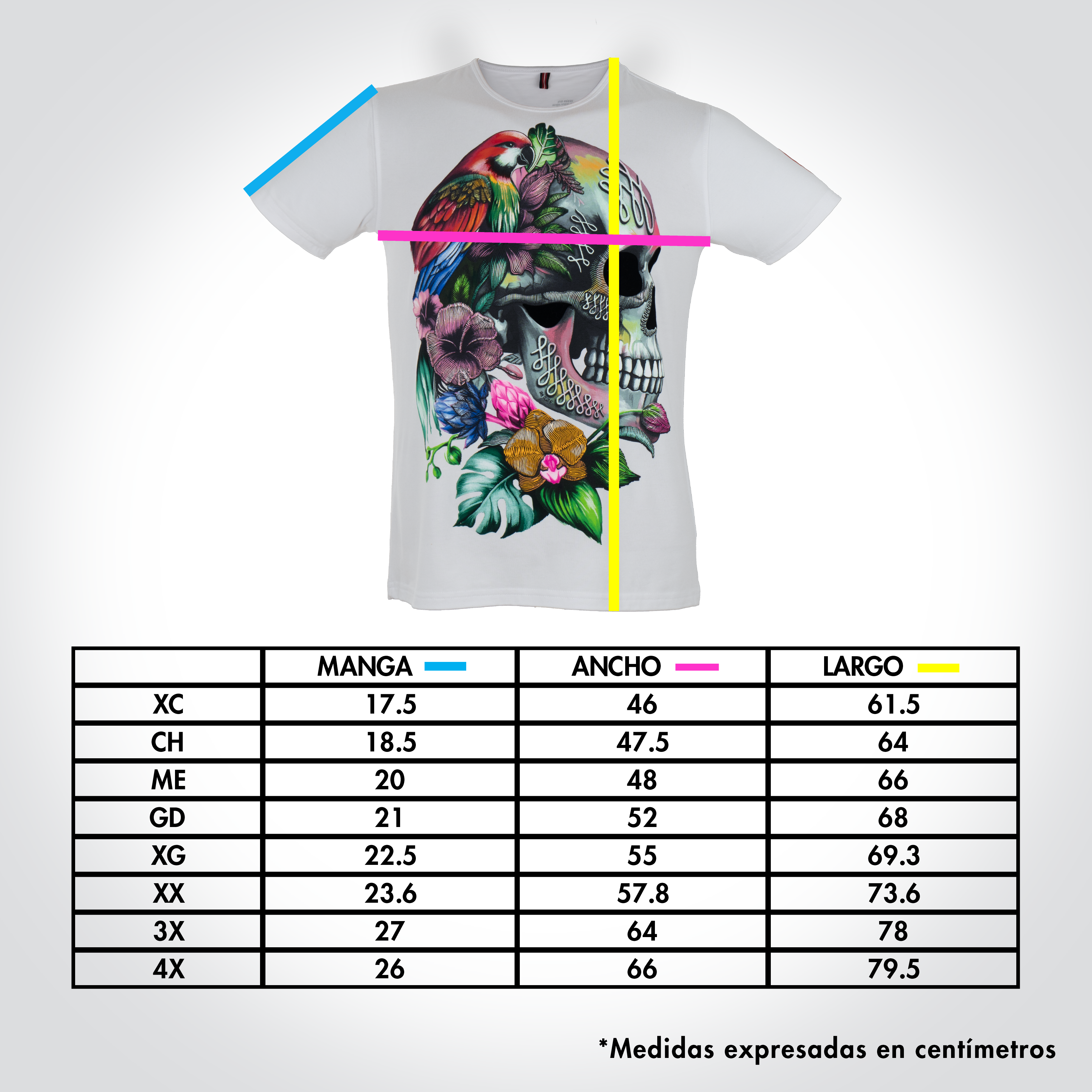 ⚡️Playera estampada con aplicación de flock negro para hombre - Modelo FANTÁSTICO