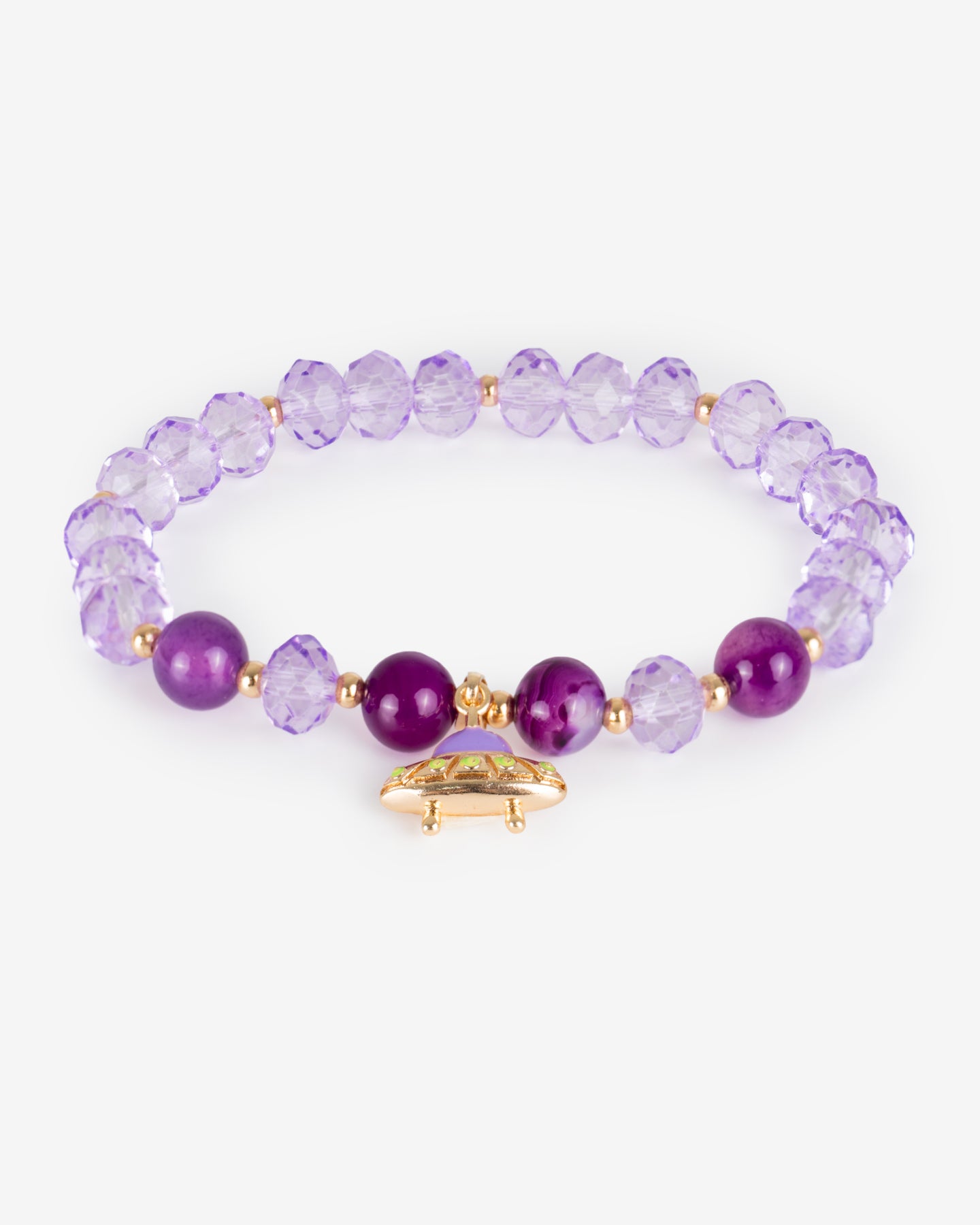 Pulsera Cristal Amatista Morada