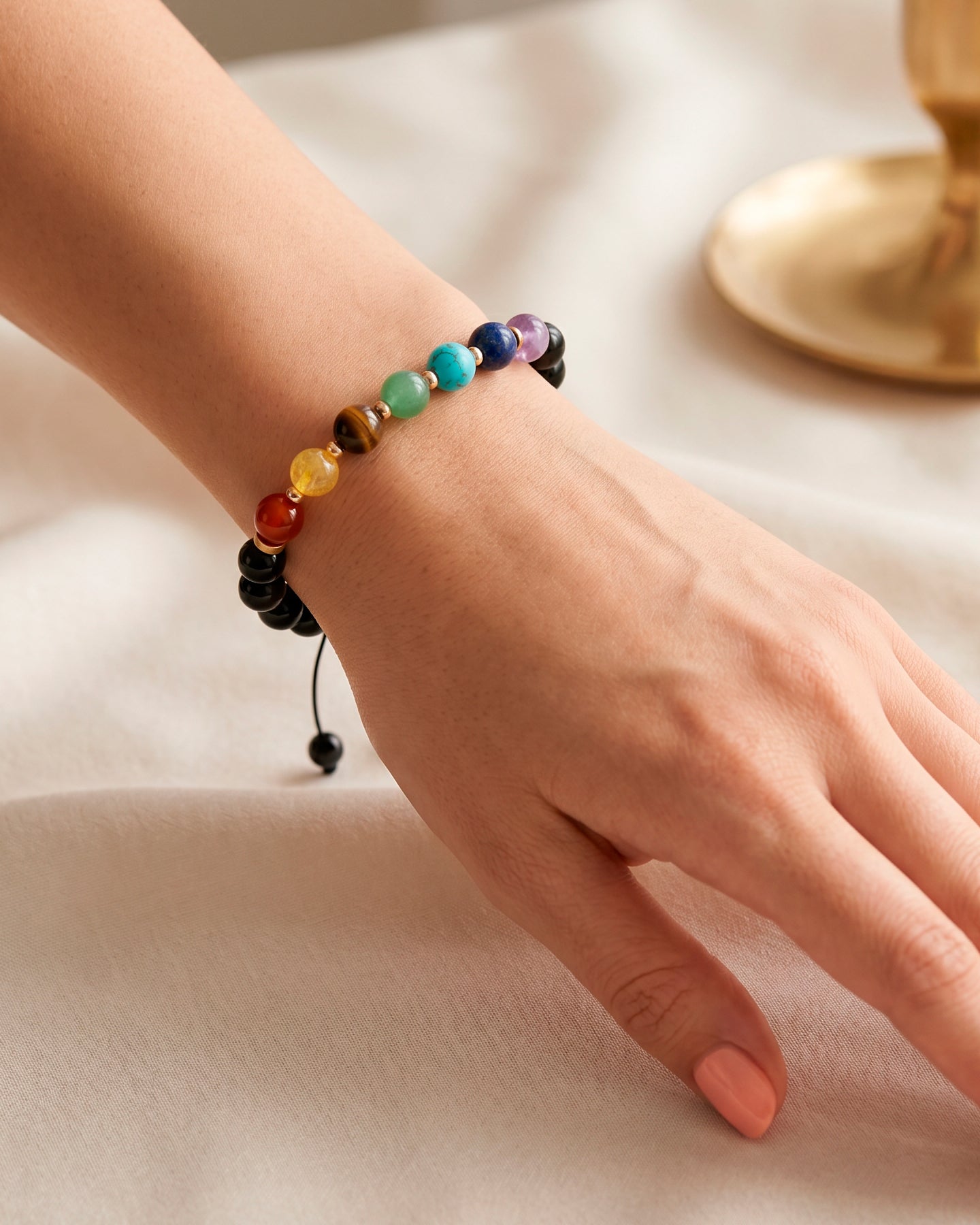 Pulsera Onix Ojo De Tigre Ágata