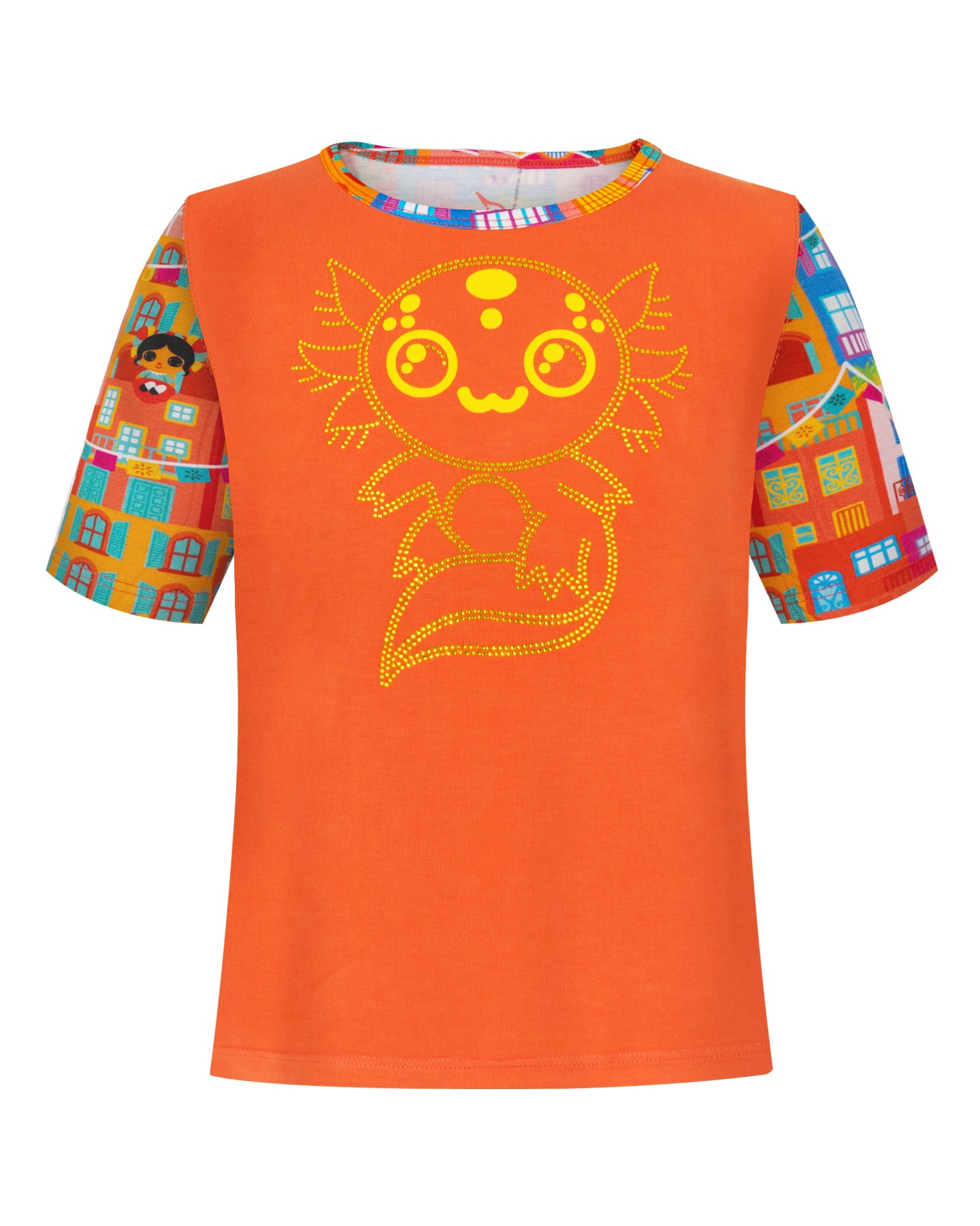 Playera de niña Ajoluz Pedrería