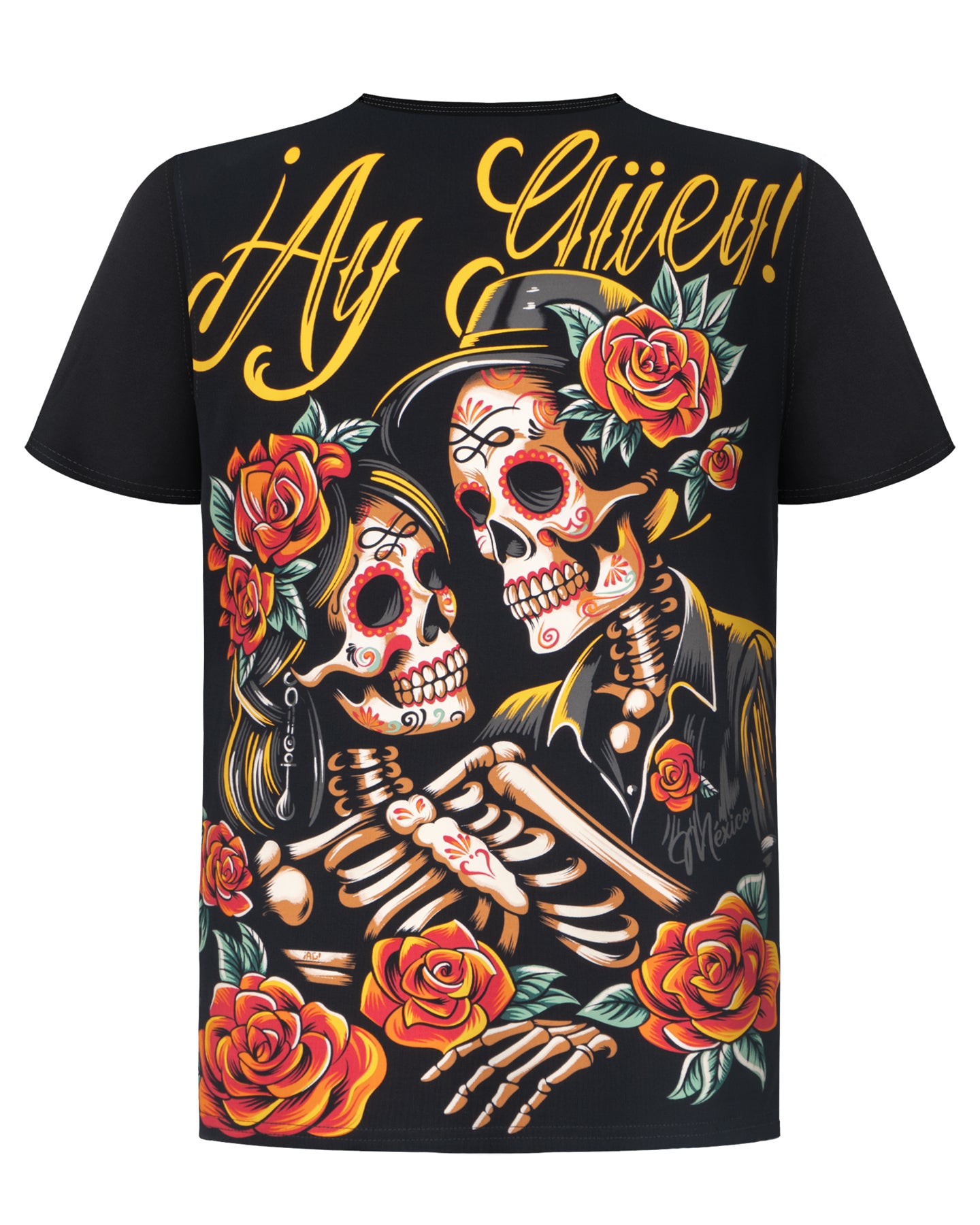 Playera Amor Eterno Estampado en Espalda