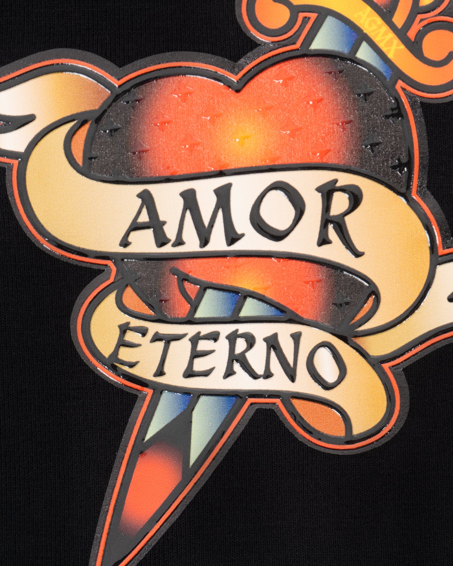 Playera Amor Eterno Estampado en Espalda