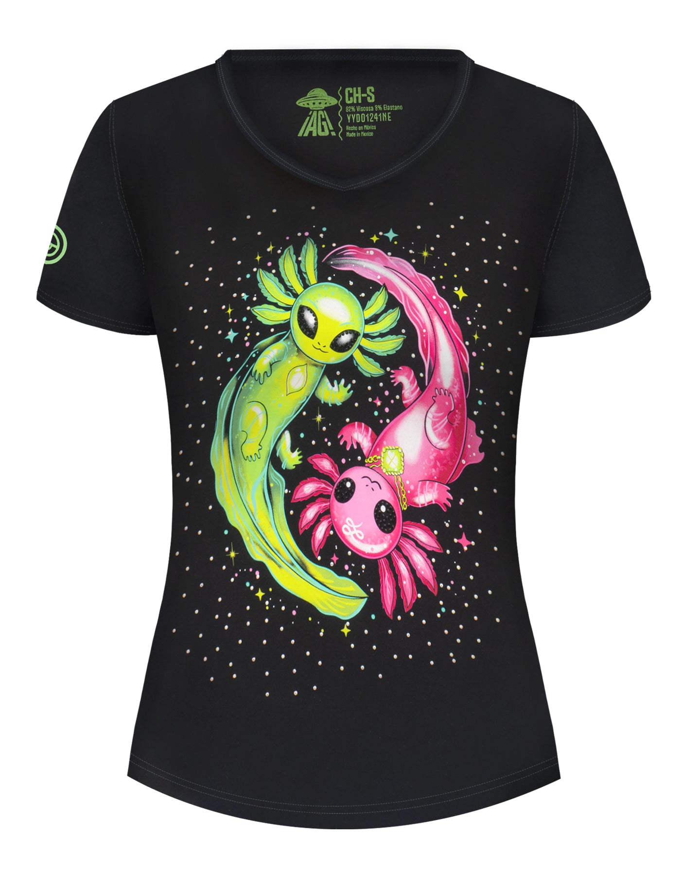 Playera Axolígenas Pedrería