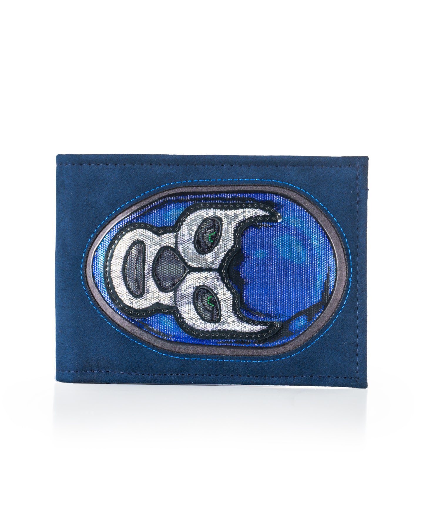 Cartera Aztlán Máscara Blue Demon Jr.