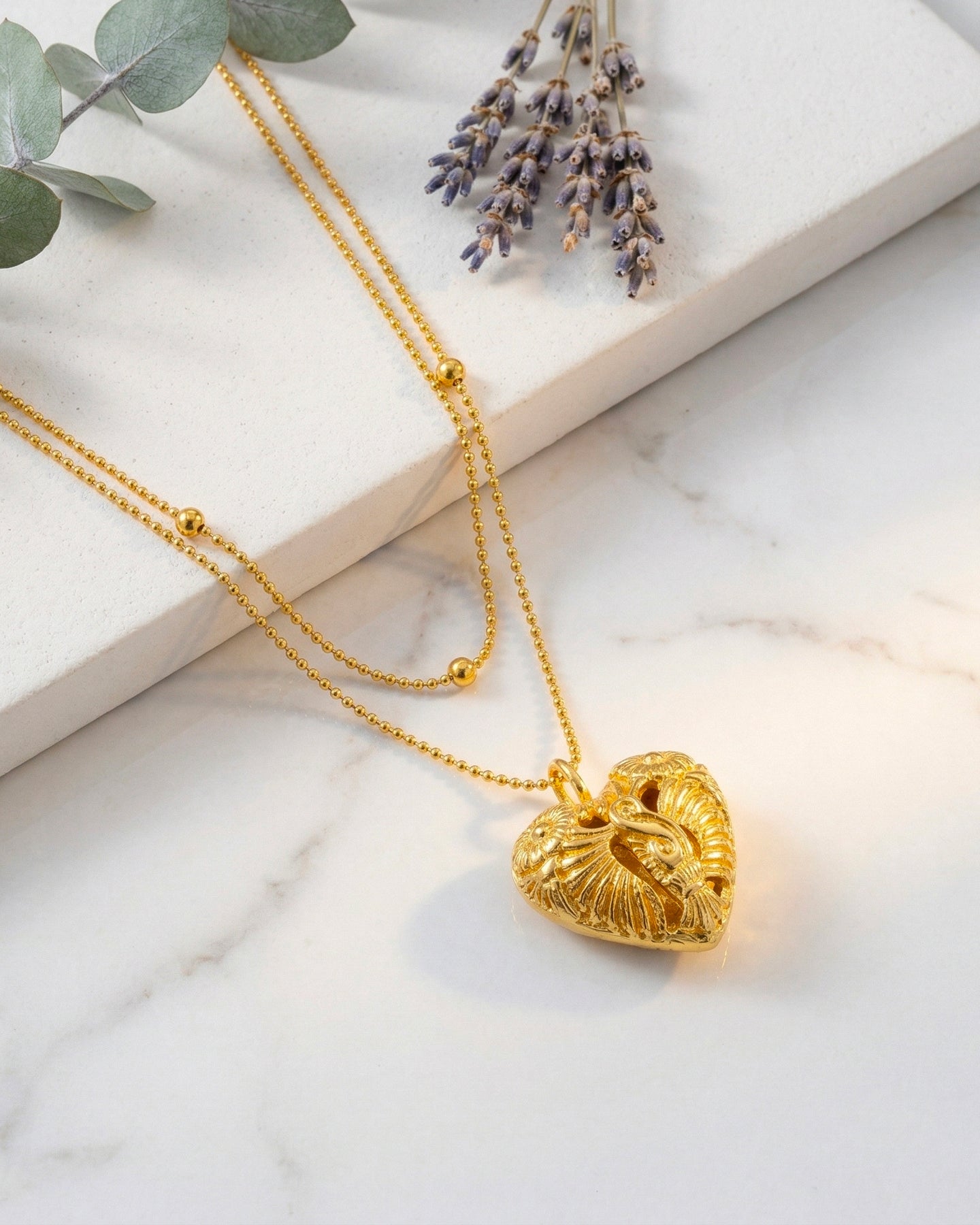 Dije Corazón Oaxaca Dorado