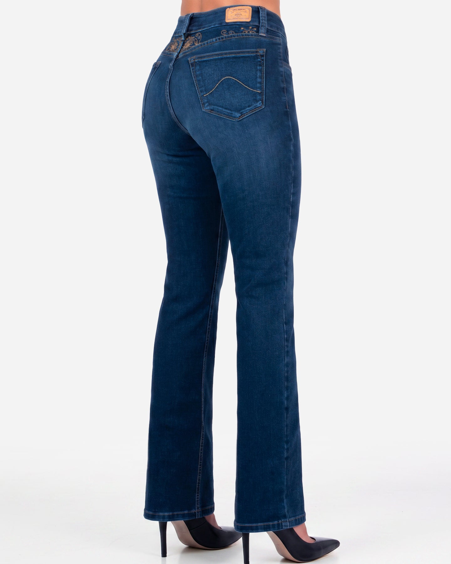 Jeans Dama Diva Flores