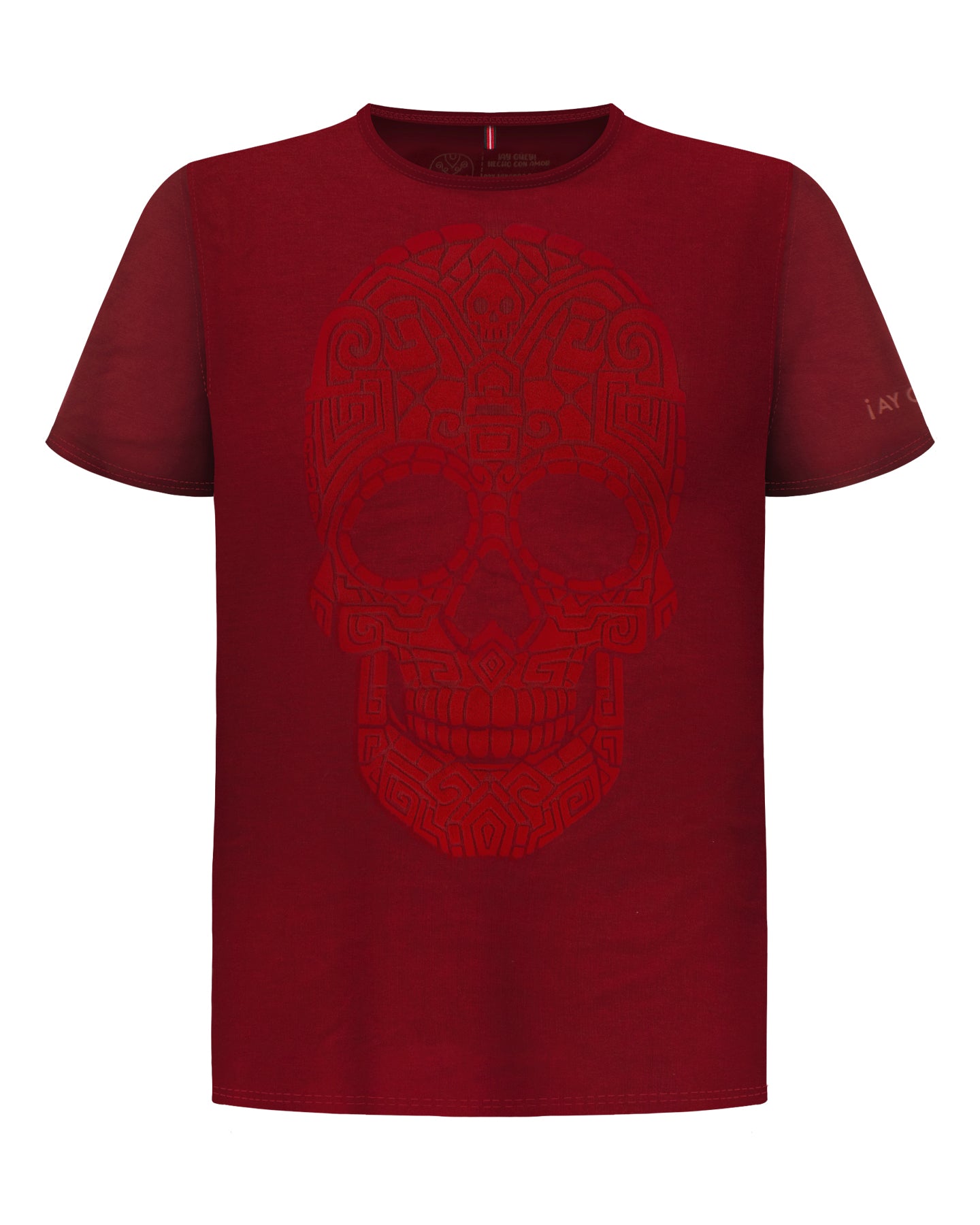 Playera Entre Calles Vino