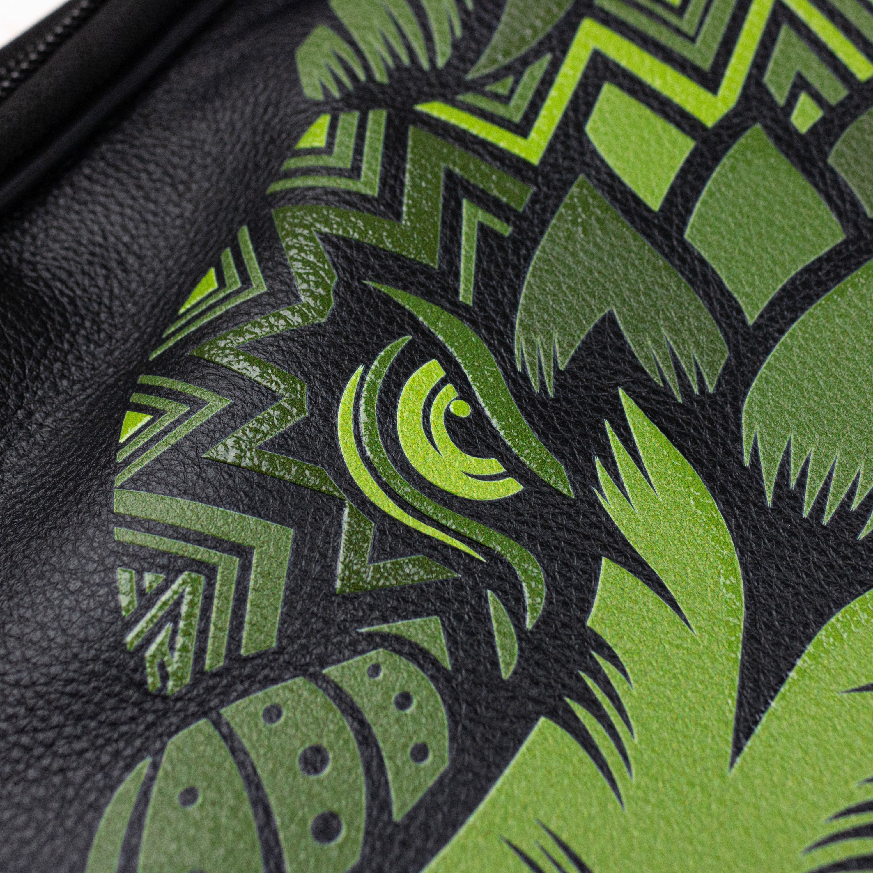 Mochila Piel - Jaguar Verde