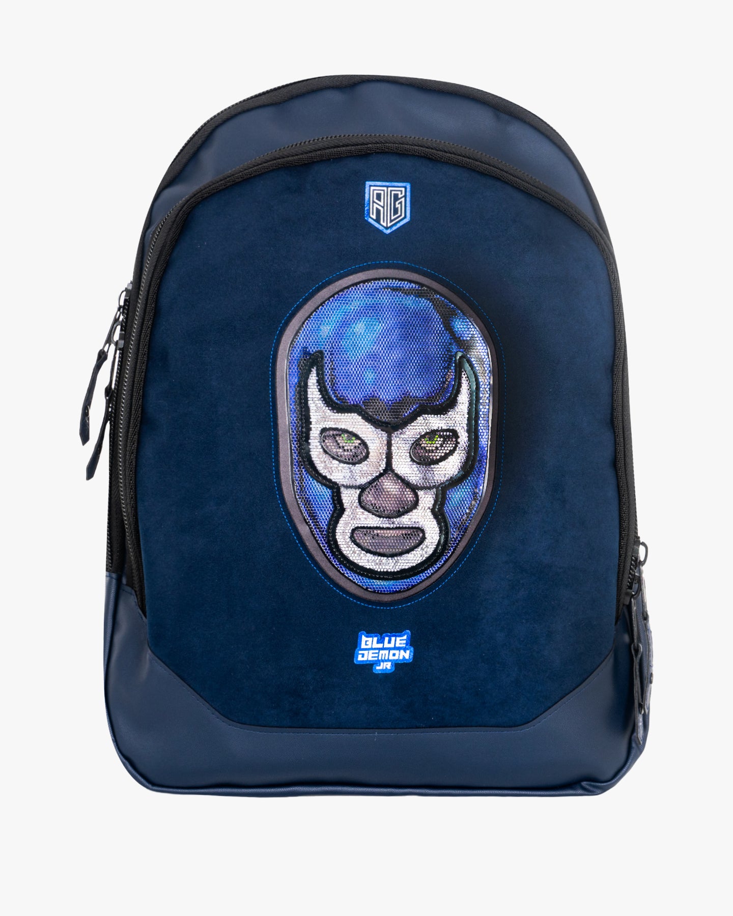 Mochila Tláloc Máscara Blue Demon Jr.