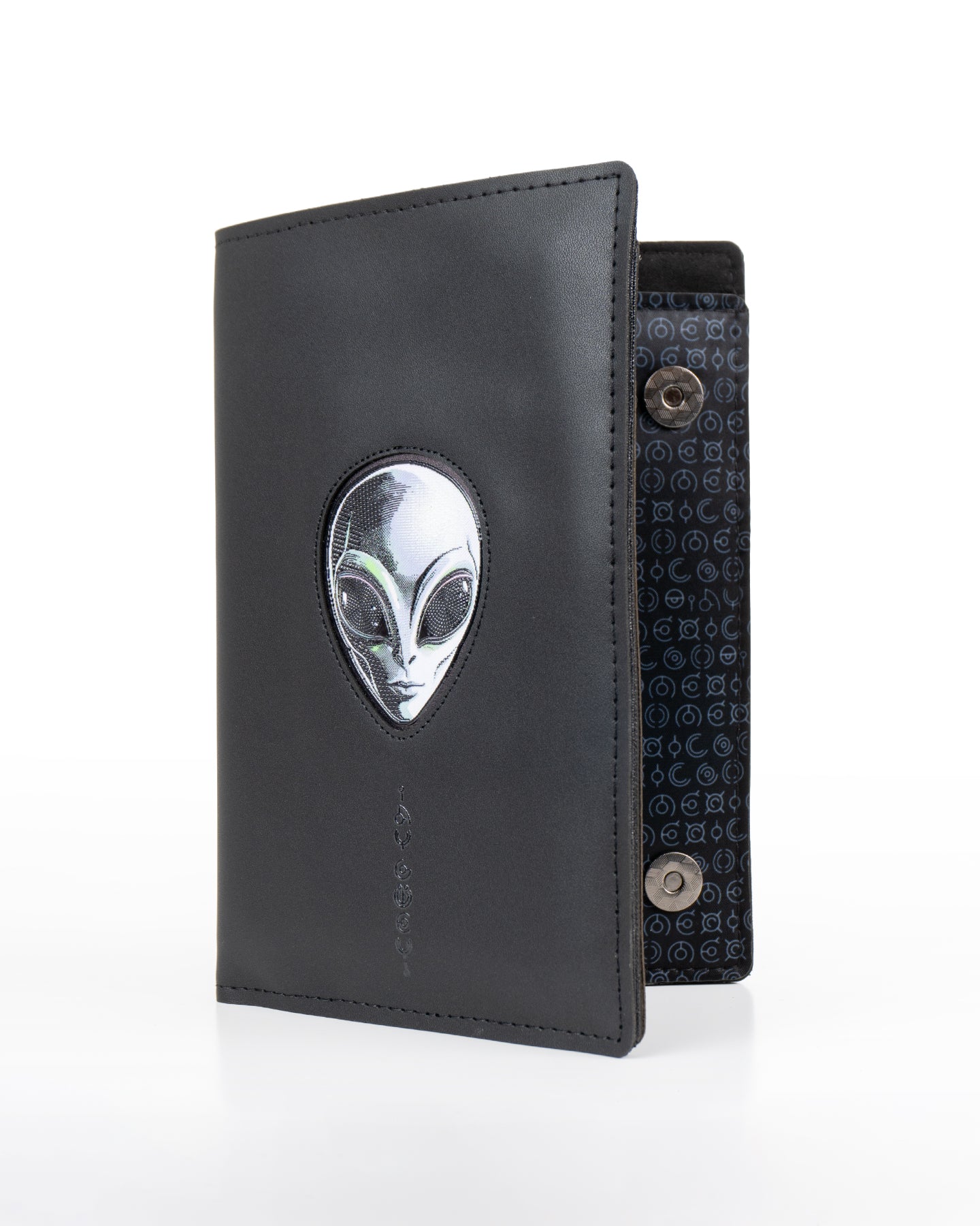 Porta Pasaporte Alien Pixel