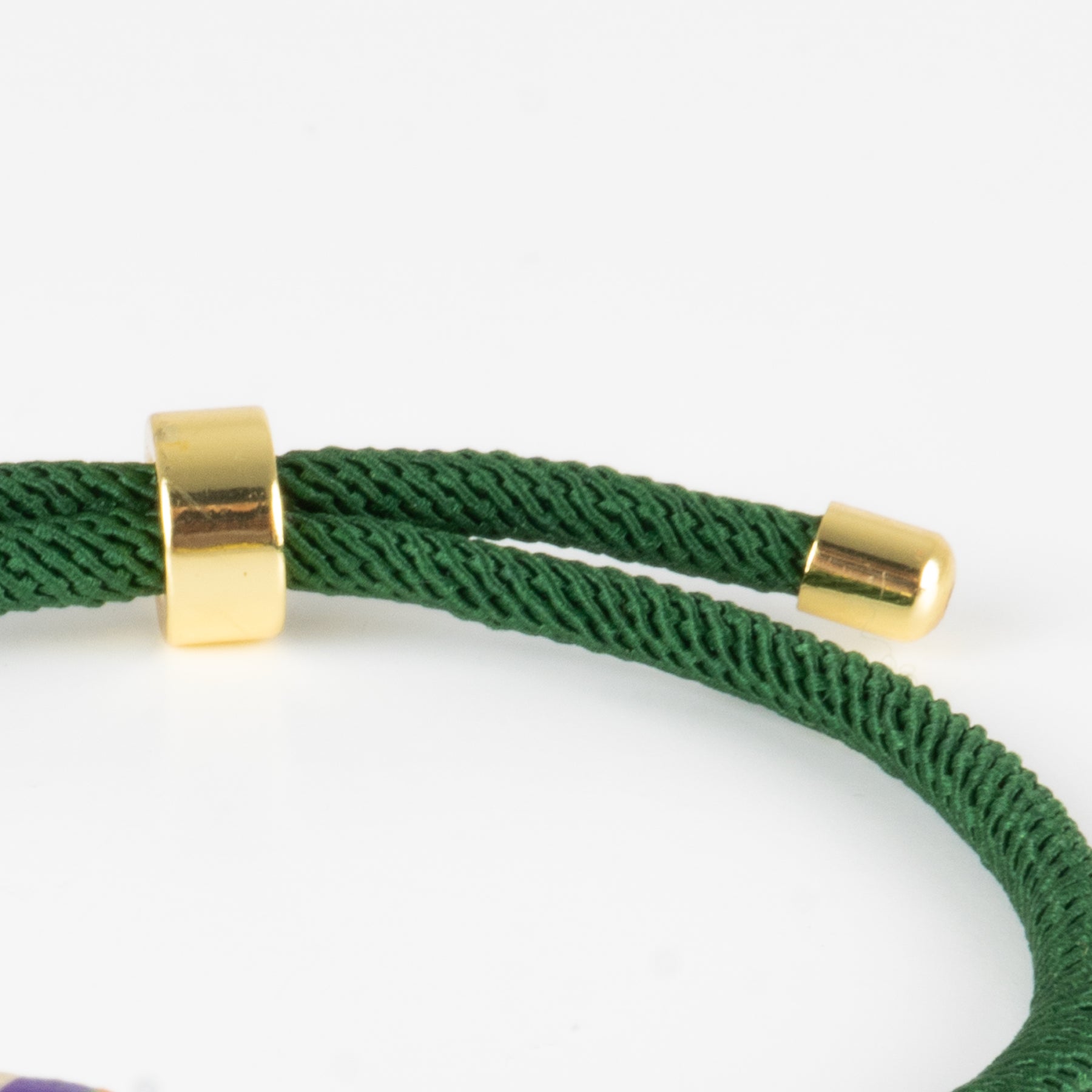 Pulsera Colibrí Madera Ajustable Verde