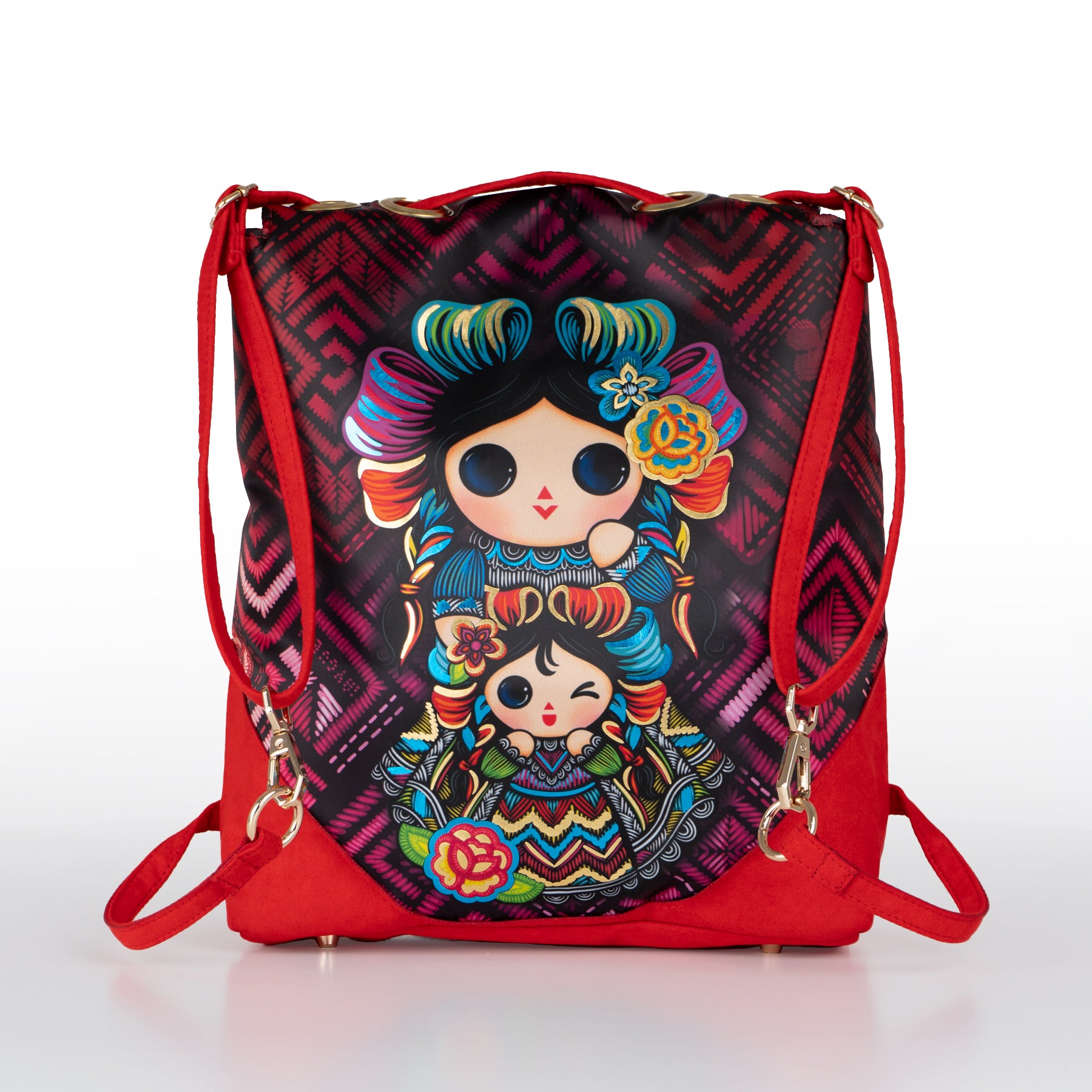 Bolsa Cleo - Colección DM Rojo