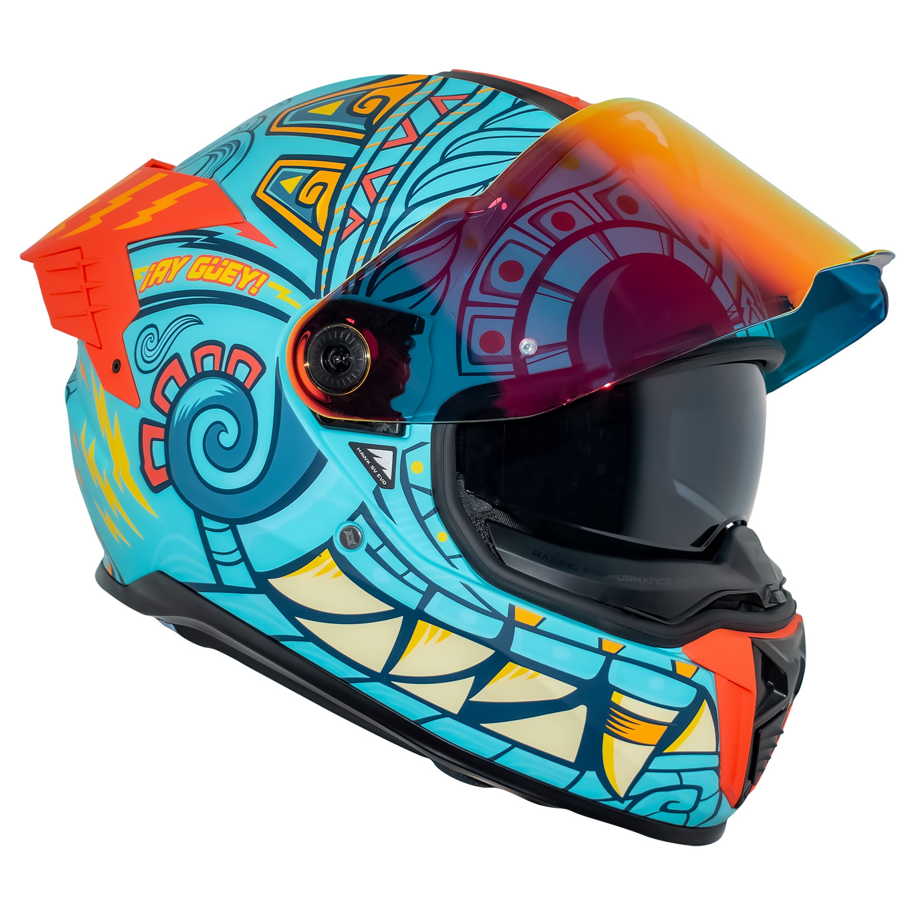 Casco Moto Axxis Casco Para Motociclista Axxis X ¡Ay Güey! Hawk