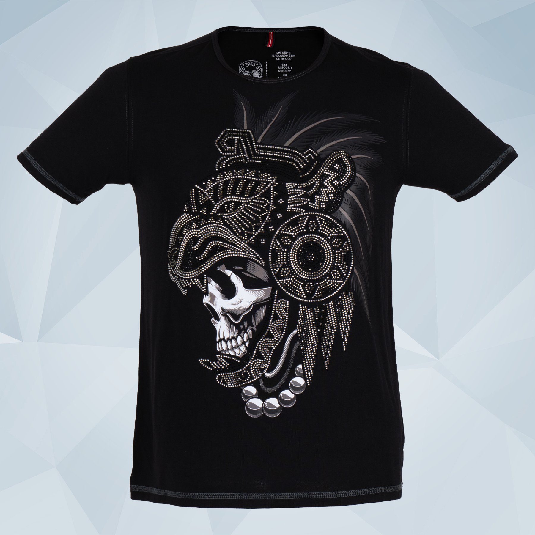 Playeras Etiquetados calavera Ay Guey Mexico